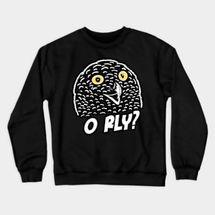 O RLY owl meme Crewneck Sweatshirt